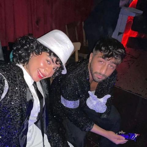 رهف محمد و فهد الصالح - من كواليس مسرحية &quot;أبراكدابرا 2&quot;