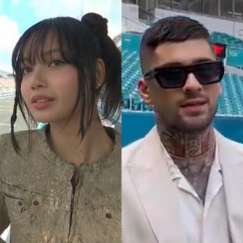 زين مالك وليسا من بلاكبينك - تويتر