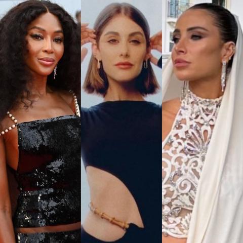 أنابيلا هلال ونور عريضة وناعومي كامبل