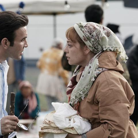 صورة من كواليس مسلسل بهار _ SHOW TV