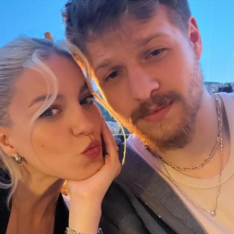 بوراك يوروك  و توانا يلماز - صورة من إنستقرام