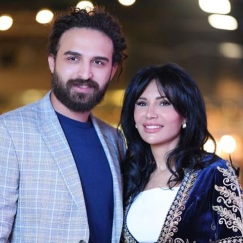 رشا شربتجي وإبراهيم الشيخ