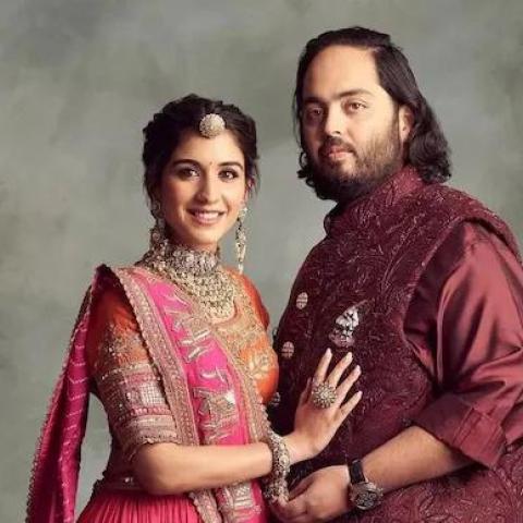 أنانت أمباني وراديكا ميرشانت - تويتر