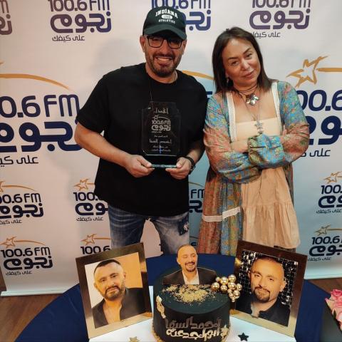 أحمد السقا - إنجي علي صورة من إنستقرام