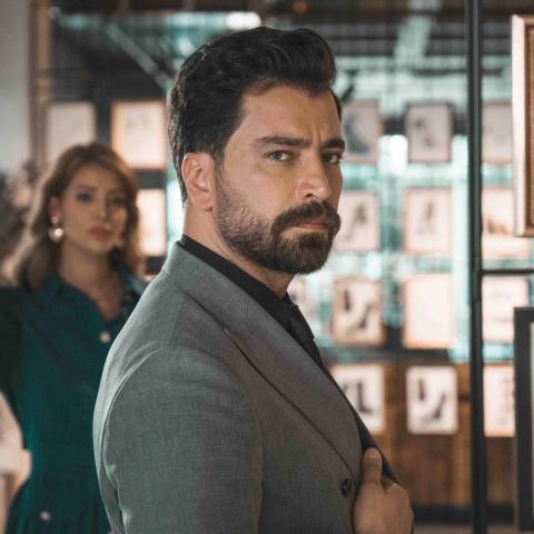 نور و معتصم النهار من مسلسل لعبة حب  على شاهد