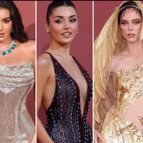 إطلالات النجمات من حفل امفار 2024