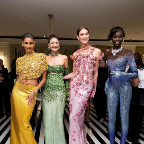 إطلالات جذبت الجمهور من حفل ميت غالا 2024 - صورة من إنستقرام