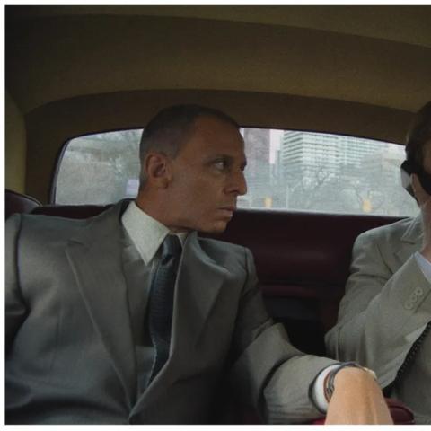 من كواليس فيلم The Apprentice - صورة  متداولة من السوشيال ميديا