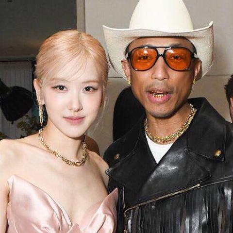 فاريل ويليامز وروزي من بلاكبينك - تويتر