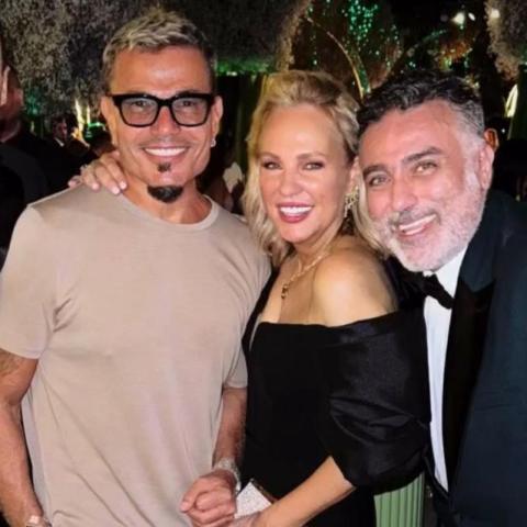 عمرو دياب وشيرين رضا وتامر حبيب