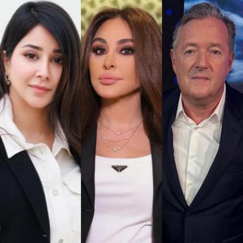 بيرس مورغان وإليسا وأسيل عمران - إنستغرام