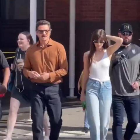 داكوتا جونسون وبيدرو باسكال - تويتر