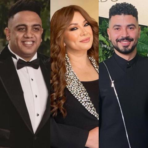 محمد أنور وإنتصار وأوس أوس