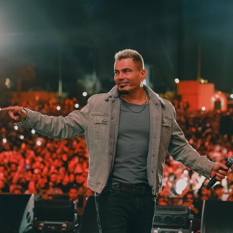 عمرو دياب - صورة من انستقرام