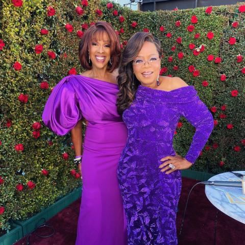 جايل كينغ و أوبرا وينفري - صورة من انستقرام