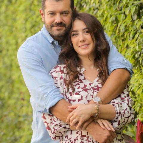 كندة علوش وعمرو يوسف