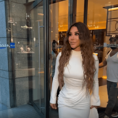 نجوى كرم من رومانيا - صورة معدلة