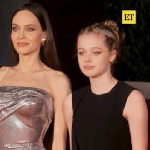 أنجلينا جولي وابنتها شيلوه براد بيت - صورة  معدلة