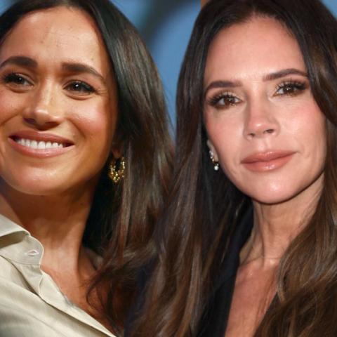 ميغان ماركل و فيكتوريا بيكهام - صورة معدلة