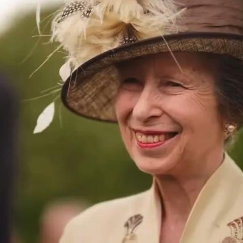 الأميرة آن - صورة من السوشيال ميديا