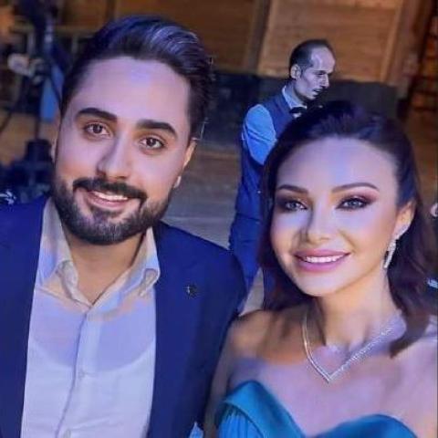 نادين تحسين بيك وإياد عيسى