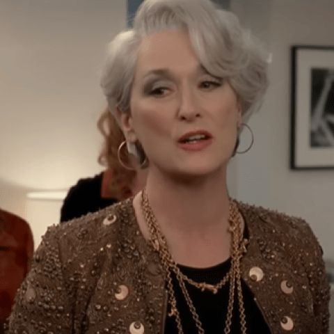ميريل ستريب من فيلم The Devil Wears Prada - صورة معدلة