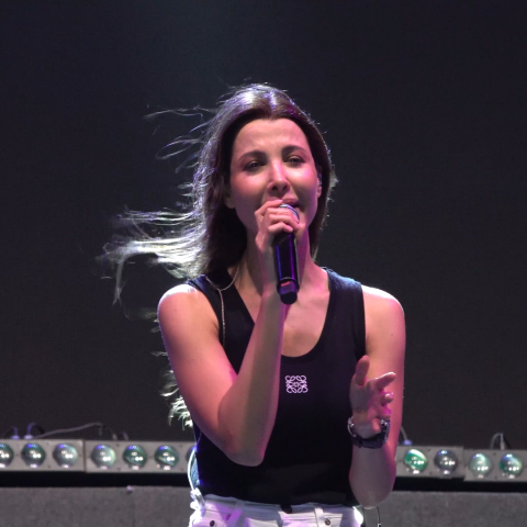 نانسي عجرم - كواليس بروفات حفل مهرجانات بيبلوس الدولية