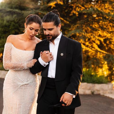 ناصيف زيتون و دانييلا رحمة - صورة من إنستقرام