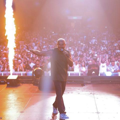 عمرو دياب - صورة من انستقرام