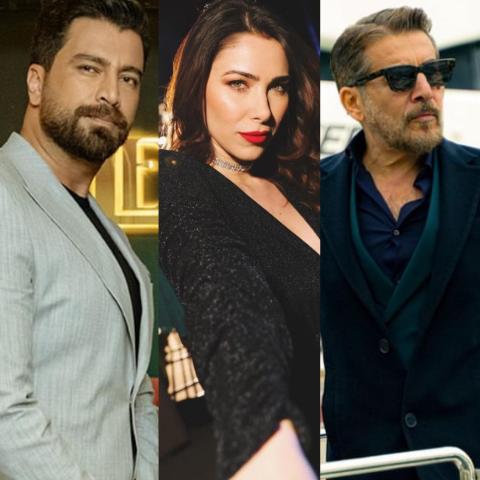 عابد فهد ودانييلا رحمة ومعتصم النهار