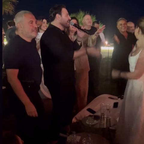 من الاحتفال بعيد ميلاد إيلي صعب