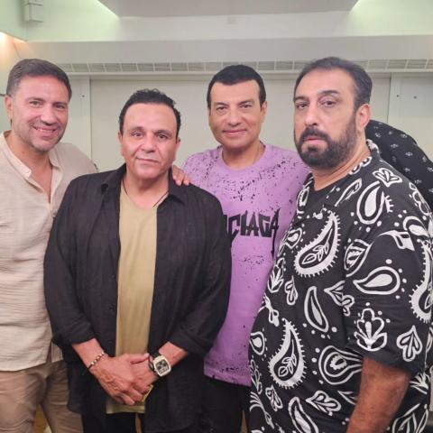 من كواليس حفل ديسكو 90 في بيروت - صورة من انستقرام