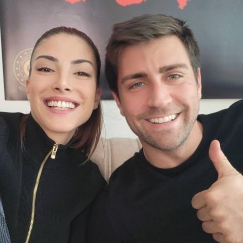 دينيز بايسال و تشاغلار أرطغرل - صورة متداولة