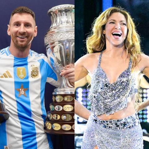 شاكيرا وليونيل ميسي - إكس