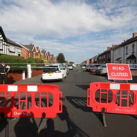 من مكان وقوع الحادث - صورة من رويترز Reuters