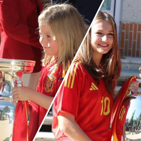 ليونور أميرة أسبانيا وشقيقتها صوفيا - إنستغرام