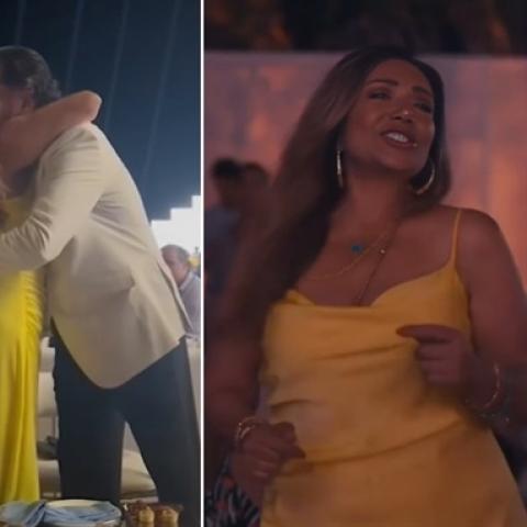 راغب علامة وليلى علوي - صورة معدلة