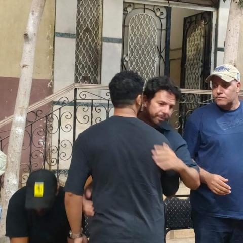 جنازة حسام شوقي