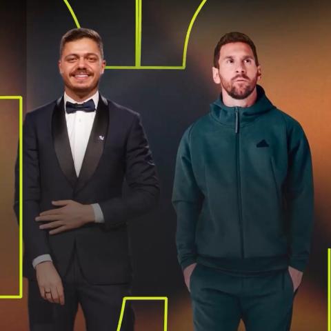 ميسي في حفل زفاف أحمد مهاوش