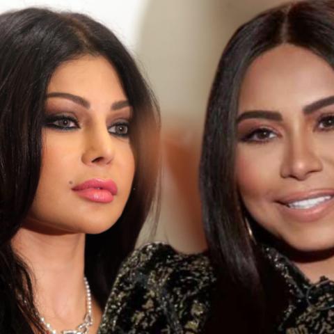 شيرين عبدالوهاب - هيفاء وهبي