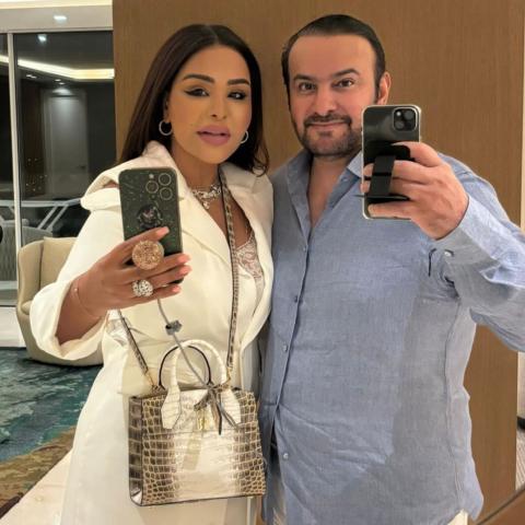 احلام ومبارك الهاجري - صورة من انستغرام