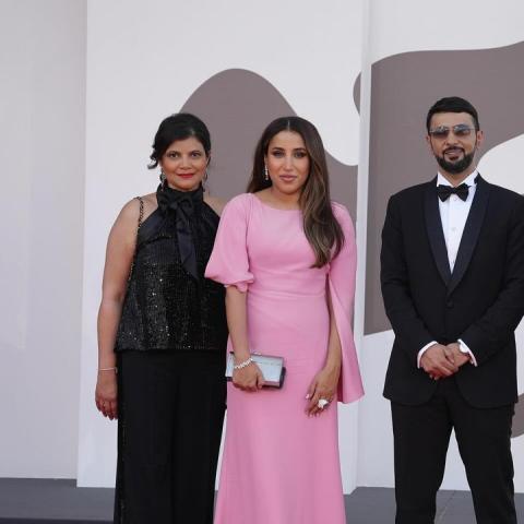 من افتتاح مهرجان فينيسيا بدورته الـ 81 - صورة من انستقرام Red Sea Film Foundation