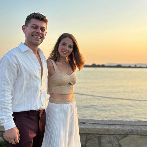 من خطوبة سيزار اريتشاي نجم مسلسل المتوحش - صورة من انستقرام