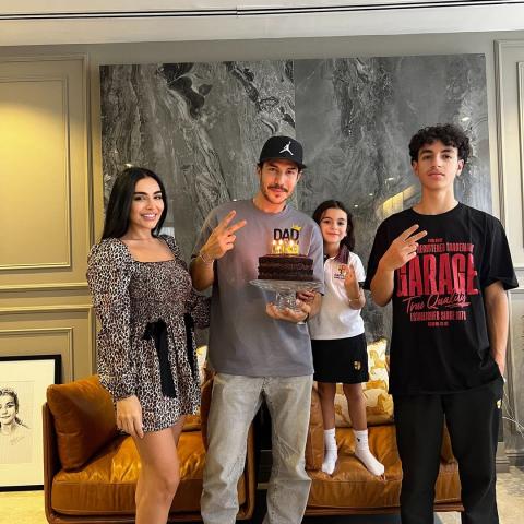 باسل خياط يحتفل بعيد ميلاده