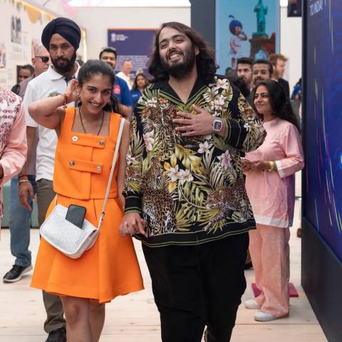 أنانت أمباني و راديكا ميرشانت