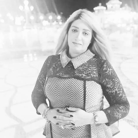 الراحلة جاكلين الزقازيقي - صورة معدلة من فيسبوك