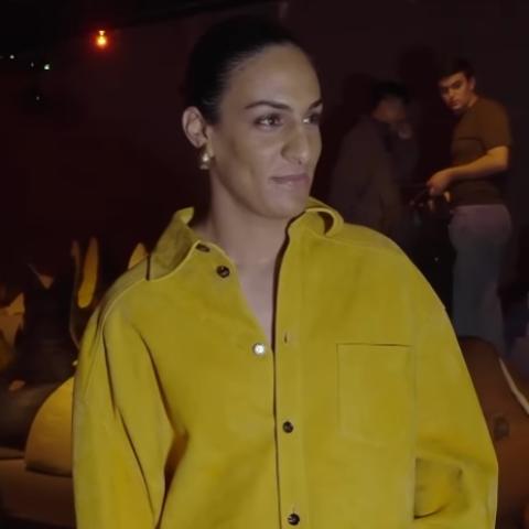 إيمان خليف في أسبوع ميلان للموضة