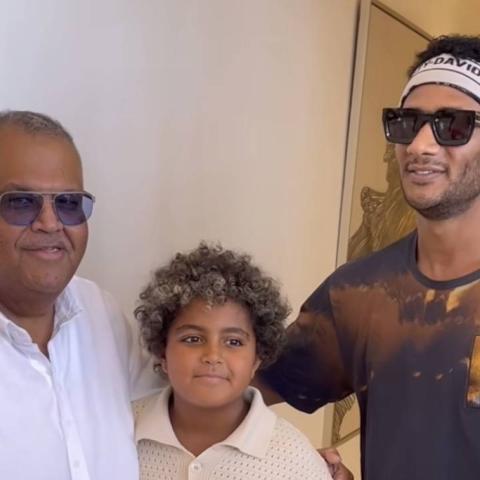 محمد رمضان و نبيل شعيل