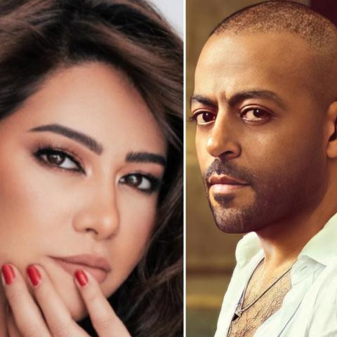 شيرين عبد الوهاب وتامر عاشور