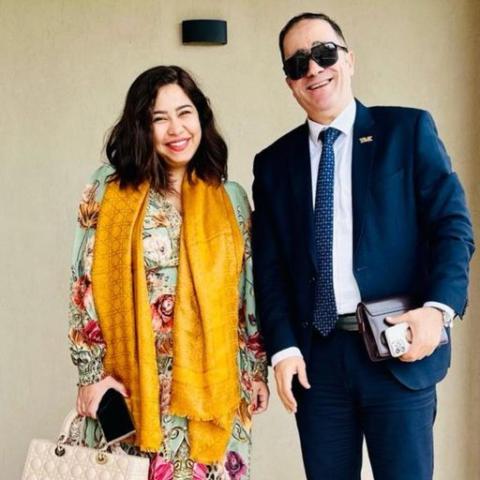 شيرين عبد الوهاب وياسر قنطوش